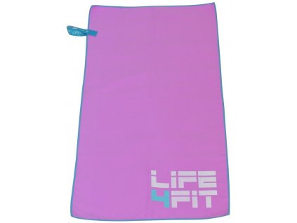LIFEFIT rychleschnoucí ručník z mikrovlákna 70x140cm, růžový