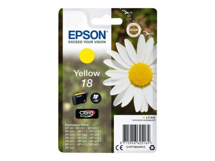 Epson T1804 žlutá - originál (C13T18044012)