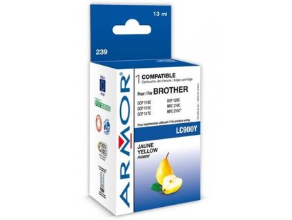 ARMOR cartridge pro BROTHER DCP-110/115 Yellow (LC-900Y) - alternativní