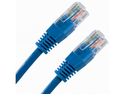 PATCH KABEL Patch kabel UTP CAT6 1m modrý