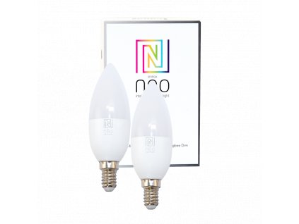 2x Immax Neo LED E14/230V C37 5W Zigbee