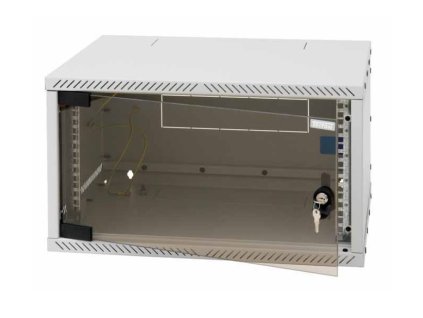 TRITON 19" rozvaděč RXA-AS4 9U/400 mm (sklo) šedý