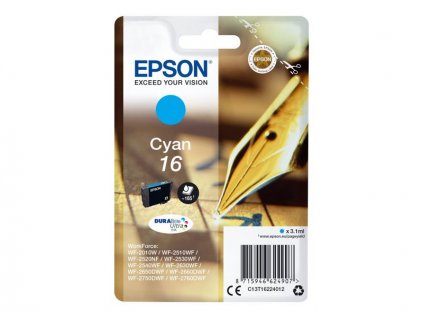 Epson T1622 azurová - originál