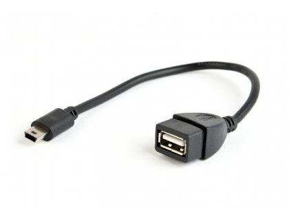 Gembird Cablexpert kabel USB OTG AF na mini-BM, 0,15m (A-OTG-AFBM-002)