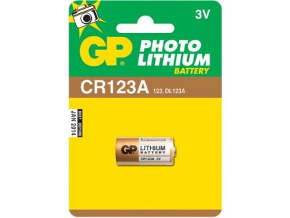 GP CR123A 3V - blistr 1Ks