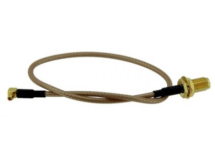 Pigtail RG316 MMCX - RSMA female pro miniPCI, 25cm