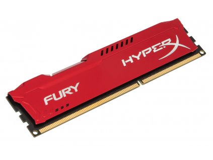 HyperX Fury 4GB 1866MHz DDR3 CL10 (10-10-10-30), červený chladič