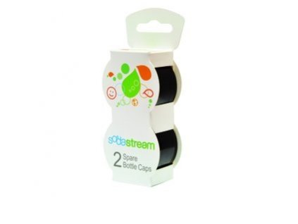 SodaStream Víčko na plastové lahve 2 ks, černá