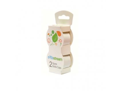 SodaStream Víčka na plastové lahve 2 ks, bílá (40024577)