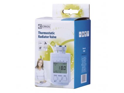 Termostatická digitální hlavice EMOS T30