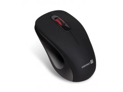 Connect IT MUTE bezdrátová optická tichá myš, černá (CMO-2230-BK)