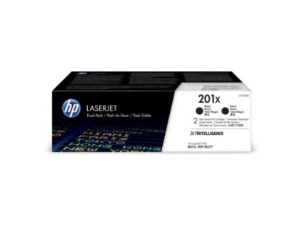 HP 201X Black Toner Dual Pack (CF400XD) (CF400XD)