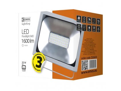 LED reflektor PROFI, 20W studená bílá