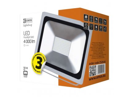 LED reflektor PROFI, 50W studená bílá