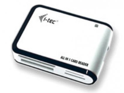 I-TEC čtečka karet All-in-One USB2.0, bílo/černá