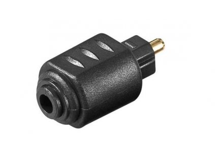 Adaptér Optical Jack 3.5 mm female - Toslink male (kjtosred09)