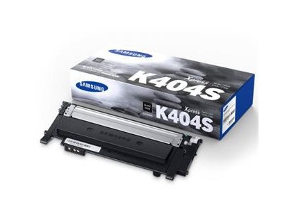 SAMSUNG toner CLT-K404S Black (SU100A) - originální