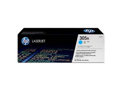 HP 305A Cyan/Azurová Toner (2600 stran) pro LJP 300/400 M475, CE411A - originální (CE411A)