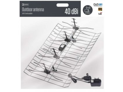 EMOS ASP-25 venkovní anténa 40 dBi LTE/4G filtr