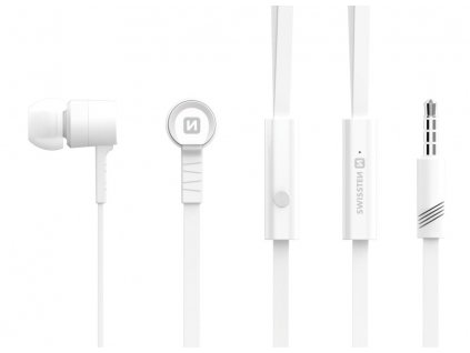 SWISSTEN Earbuds Rainbow YS-D2 bílé