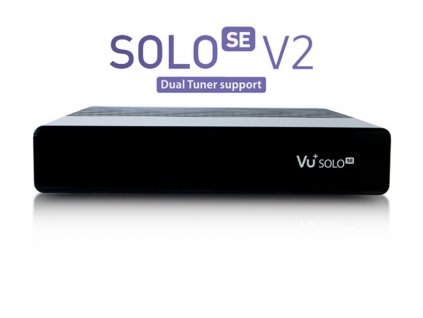 Vu+ Solo SE V2 black (1x Dual DVB-S2 tuner)