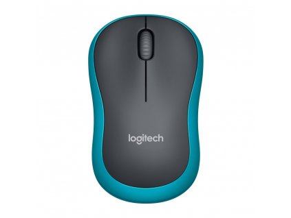 Logitech Wireless M185 černo/modrá