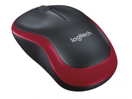 Logitech Wireless M185 červená