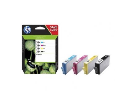 HP Combo Pack 364 - 4ks (N9J73AE) - originální (N9J73AE)