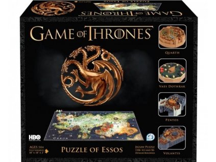 4D Puzzle - Hra o Trůny (Game of Thrones) ESSOS