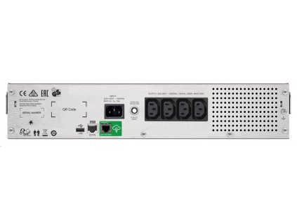 APC Smart-UPS C 1500VA (900W) RM LCD 230V, 2U, hl. 45,7 cm, SmartConnect (SMC1500I-2UC)