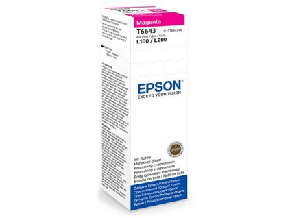 Epson T6643 Magenta, purpurová