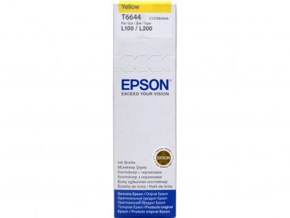 Epson T6644 Yellow, žlutá