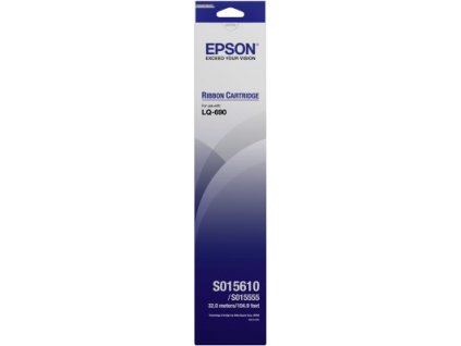 Epson barvicí páska černá S015610 pro LQ-690 (C13S015610)