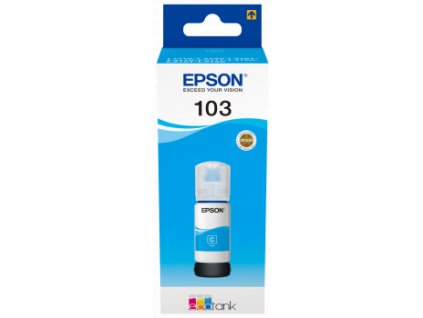 Epson EcoTank 103 Cyan, azurová (C13T00S24A)