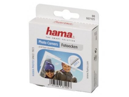 Hama fotorůžky samolepicí, transparentní, 200 ks (7105)