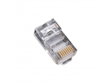 EuroLan konektor UTP RJ45, Cat.5e, 8p8c, pozlacený