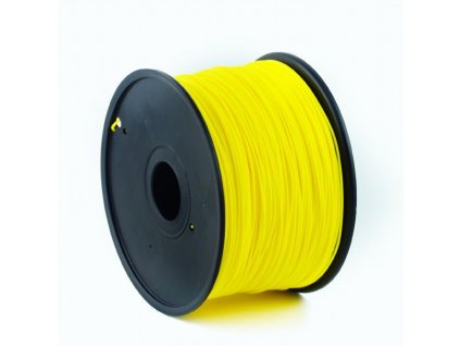 Gembird filament ABS 1.75mm 1kg, žlutá