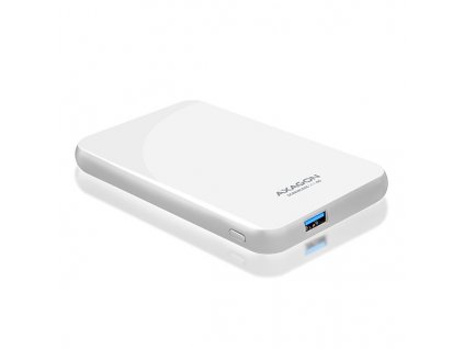 AXAGON EE25-S6 SCREWLESS box, bílý