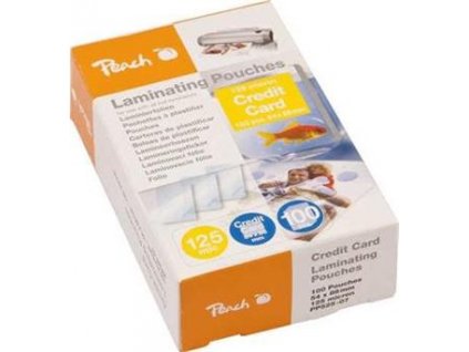 Peach Laminovací fólie kreditní karta 100ks
