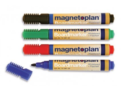 Magnetoplan Popisovač, barevný mix, 4ks