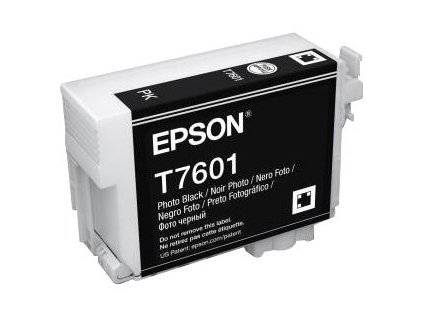 Epson T7601 Photo Black, fotografická černá - originální (C13T76014010)