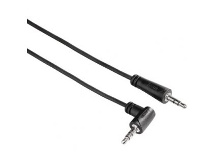 Hama audio kabel jack - jack 90 st., 3,5mm stereo, 0,5m (122311)