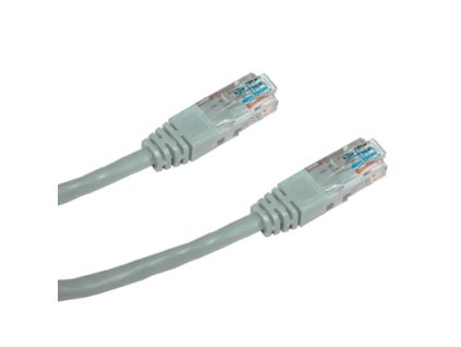 DATACOM PATCH KABEL UTP CAT5E 5m (x) šedý křížený (1549)