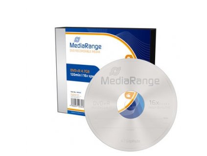 DVD+R MediaRange 4,7GB 16x slimcase (5pack)