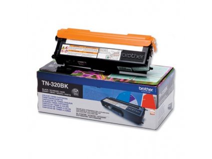 Brother toner TN-320BK, black (2,500 stran) - originální
