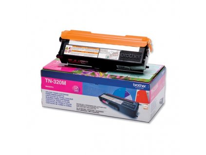 Brother toner TN-320M magenta, (1.500 stran) - originální (TN320M)