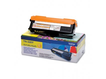 Brother toner TN-320Y yellow, (1.500 stran) - originální (TN320Y)