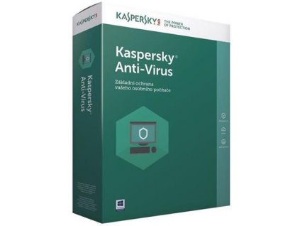 Kaspersky Anti-Virus, 2 lic., 1 rok, nová licence, elektronicky