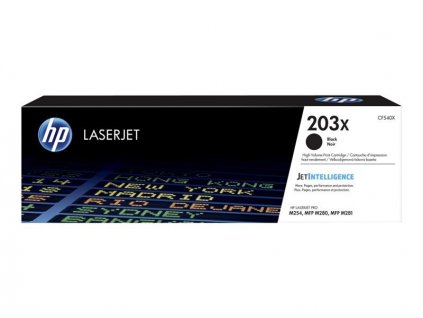 HP 203X Black Toner (CF540X) - originální (CF540X)