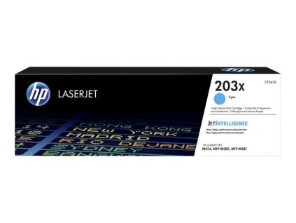 HP 203X Cyan Toner (CF541X) - originální (CF541X)